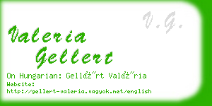 valeria gellert business card